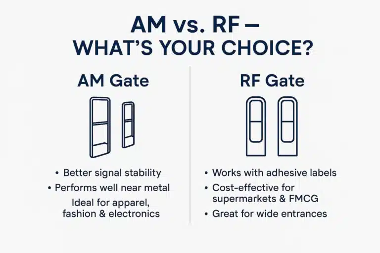 AM vs RF EAS Systems SureSolutions SureCheck
